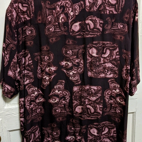 Saturdays NYC Hawaiian style shirt - Picture 2 of 3